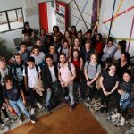 La classe de Première ESB du Lycée Marguerite de Navarre de Alençon à la Maison des journalistes © Stefano LORUSSO